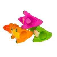 Fingerpuppen, Cartoon-Dinosaurier, 6-8 cm,