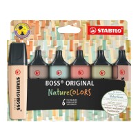 STABILO BOSS ORIGINAL NatureCOLORS 6er Etui
