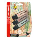 STABILO BOSS ORIGINAL NatureCOLORS 3er Blister (grünerde, beige, warmgrau)
