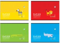 Interdruk selbstklebender Buntpapierblock B4 8...