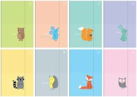 Interdruk Sammelmappe mit Gummiband A4+ BeBe Kids...