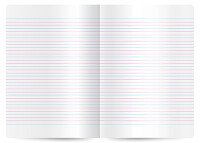 Interdruk Notizheft A5 liniert 60 Blatt