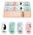 Interdruk Radiergummi Oval BeBe Pastellfarben