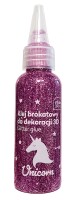 Interdruk Glitzerkleber 3D 50ml Einhorn