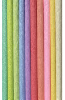 Interdruk Krepp-Papiermischung Pastellfarben 1 Rolle