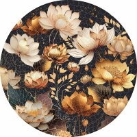 Interdruk Puzzle 500 Teile runde Blumen 1