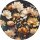 Interdruk Puzzle 500 Teile runde Blumen 1