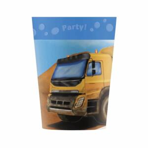 Partybecher Construction  250ml, wiederverwendbar,, Procos PROCOS