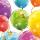 Serviette 33x33cm  Sparkling Balloons, 2-lagig, 20 Stück, Procos PROCOS