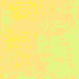 Serviette 33x33cm  Simonetta yellow, 3-lagig, 20 Stück,, ti-flair; Jet JET PAPIER GMBH