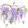 Serviette 33x33cm Wisteria & Hummingbirds, 3-lagig, 20 Stück, ti-flair