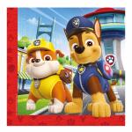 Servietten 33x33cm PAW  PATROL 20er FSC-Mix, 2-lagig,,...