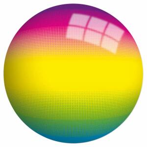 Spielball Regenbogen 13cm  Vinyl, John JOHN GMBH