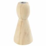 Kerzenhalter Holzkegel  9,5cm, Creativ Company CREATIV...