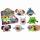 Squeeze Plüschball Tier  D7cm 6fach sortiert, ab 3 Jahren,, Fun Unlimited FUN UNLIMITED