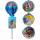 Riesenlolly XL  Waterworld 15 Lollies, enthält 15 Lutscher einzeln verpackt mit Cola-, Zitronen-,, Orangen-, und Erdbeergeschmack,, Beckys Iden-Berlin