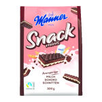 Manner Snack Minis Milch  Schoko 300g, Kakaowaffeln...