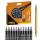 Idena Metallic Dot Marker  DUO 12 Farben, Fasermalerspitze und Punktspitze IDENA