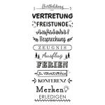 WEDO Trodat Creative Stempel SB Text Schulplaner / blau