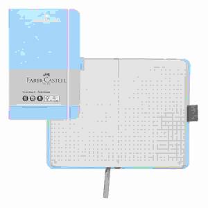 Faber Castell Notizbuch 90x140 194 S kar 100g/m² himmelblau