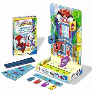 Brettspiel Spidey and his  Amazing Friends Auf, gehts, Spidey-Team!, ab 4 Jahren,, Ravensburger RAVENSBURGER