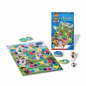 Brettspiel Paw Patrol Auf  zur Zentrale!, 1x Spielplan, 4x Spielfiguren, 1x Farbwürfel,, 10 Symbol-Chips, 1x Spielanleitung, ab 3 Jahren,, Ravensburger RAVENSBURGER