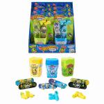 Hot Wheels Skate Gum  Container 2-Pack Asst MATTEL GMBH