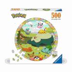 Rundpuzzle Pokémon  500 Teile, ab 10 Jahren,,...