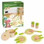 Idena Küchengeschirr Holz  13 Teile FSC100%, Inhalt:...