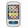 Fisher-Price Lernspaß  Smart Phone, sieht aus wie ein Smartphone für Erwachsene,, mit 12 "App"-Tasten mit 30 Liedern, Geräuschen und Sätzen,, 2x AAA Batterien enthalten MATTEL GMBH