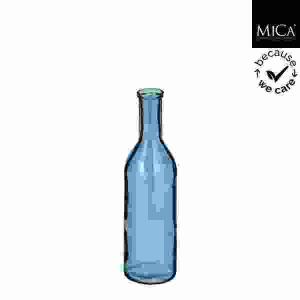 Flasche Rioja 50x15cm  hellblau Edelman