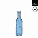 Flasche Rioja 50x15cm  hellblau Edelman