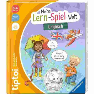 tiptoi Meine  Lern-Spiel-Welt Englisch, 4-6 Jahren,, Ravensburger RAVENSBURGER