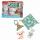 Fisher-Price Sensorische  Erlebnisse, 4teiliges Spielzeugset mit Häschenbeißring mit Klingelkugel,, ein weiches Axolotl mit Klingelgeräusch,, eine strukturierte Motten-Rassel,, weicher Knitterstoff mit Bändern MATTEL GMBH