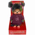 Monchhichi Mädchen Tee  Love 20cm, Sekiguchi SEKIGUCHI
