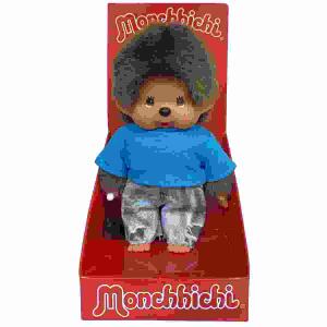 Monchhichi Junge mit  Jeans 20cm, Sekiguchi SEKIGUCHI
