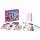 Kreativ-Set Scrapbooking  Barbie, 1x Notizbuch, 24x A5 Bögen mit Motiven,, 4x A5 Bögen mit Stickern,, 1x Washitape silber mit holografischem Effekt,, 1x Washitape pink mit holografischem Effekt,, 1x Washitape mit Motiven, 1x schwarzer Filzstift,, 3x Barbi