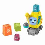 Fisher-Price Zähl- und  Stapelkran, 3x AA Batterien...