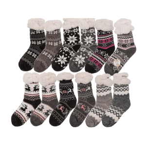 OOTB Damen-Hüttensocken Black & grey