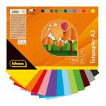 Idena Tonpapier A3 130g  12 Farben FSC-Mix IDENA