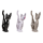 Verschlussclips, Katzen, 7 cm,