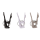 Verschlussclips, Katzen, 7 cm,