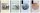 Interdruk 10x Notizheft A5 kariert 80 Blatt 70g/m² verschiedene Motive