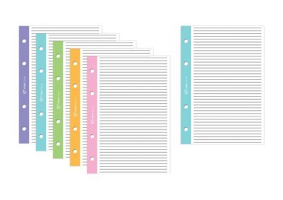 Interdruk Ringbucheinlage A4 liniert 5x50 Blatt