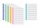 Interdruk Ringbucheinlage A4 liniert 5x50 Blatt