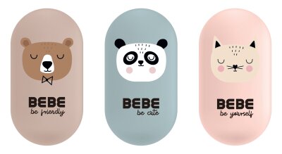 Interdruk 3xRadiergummi Oval BeBe Friends Girls in 3 Motiven
