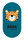 3x Interdruk Radiergummi Oval BeBe Friends Boys in 3 Motiven