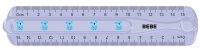 4x Interdruk Flexibles biegsames Lineal 15cm BeBe Kinder in 4 Motiven