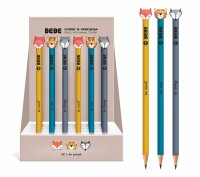 Interdruk 3x Bleistift mit Topper BeBe Friends Boys in 3 Motiven