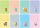 10x Interdruk Sammelmappe mit Gummiband A4+ BeBe Kids Pastellfarben